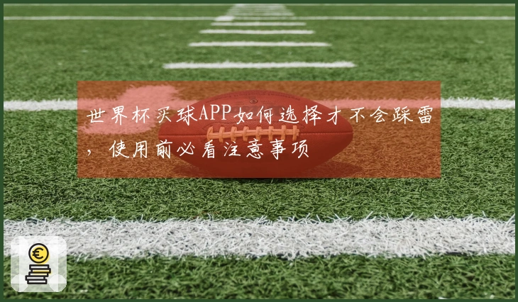 世界杯买球APP如何选择才不会踩雷,使用前必看注意事项